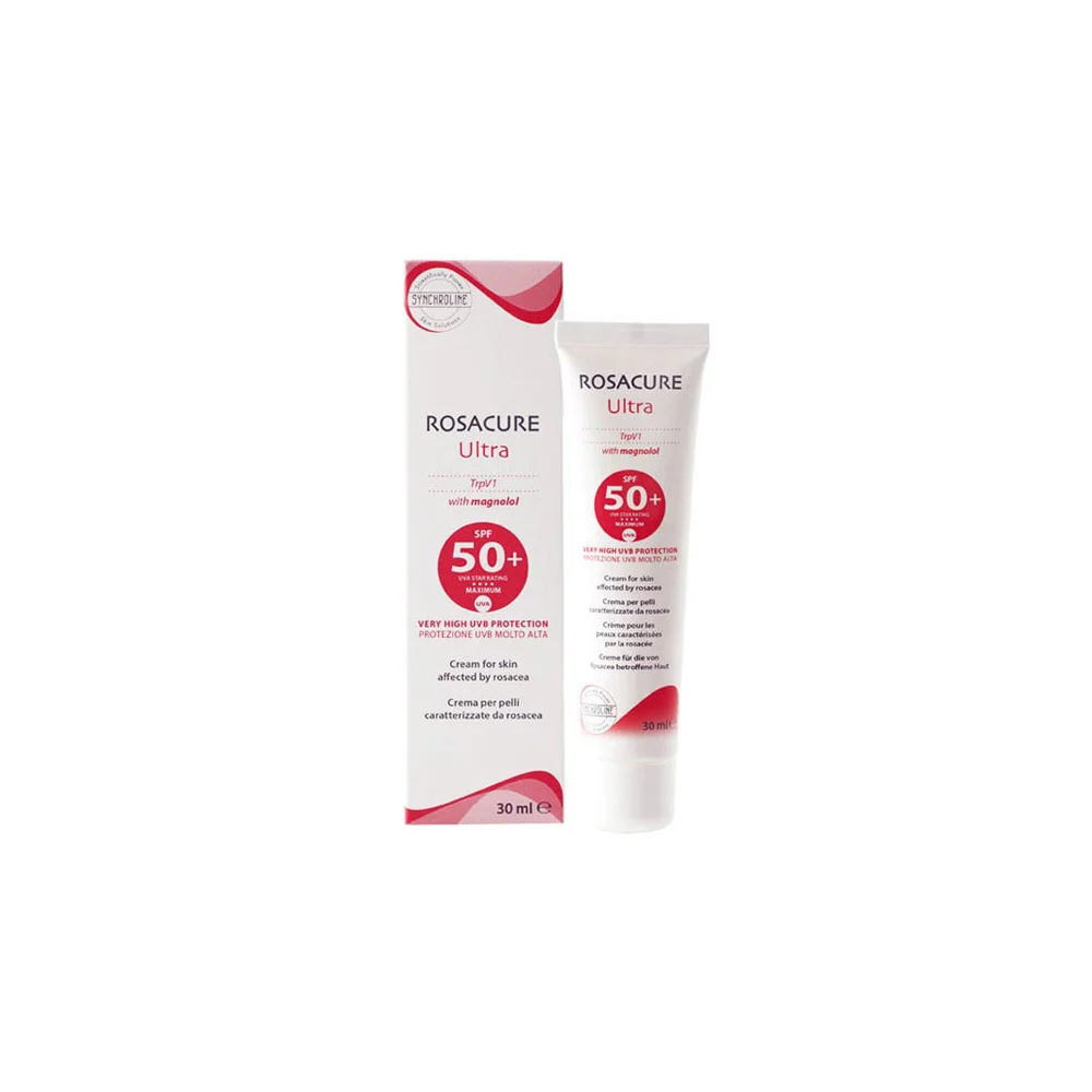 Synchroline Rosacure Ultra Cream SPF50+ With Magnolol Ενυδατική Καταπραϋντική Κρέμα Προσώπου 30ml