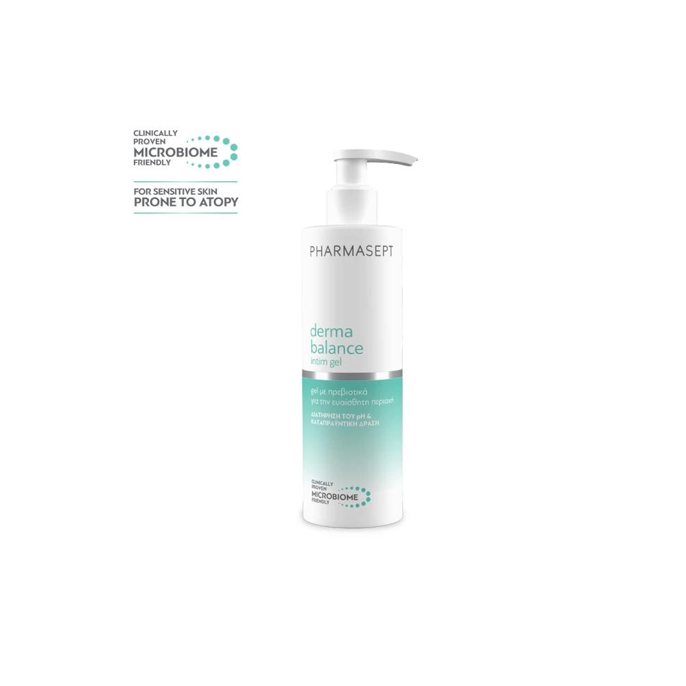 Pharmasept Derma Balance Intim Gel Απαλό Gel Για Την Ευαίσθητη Περιοχή 250ml