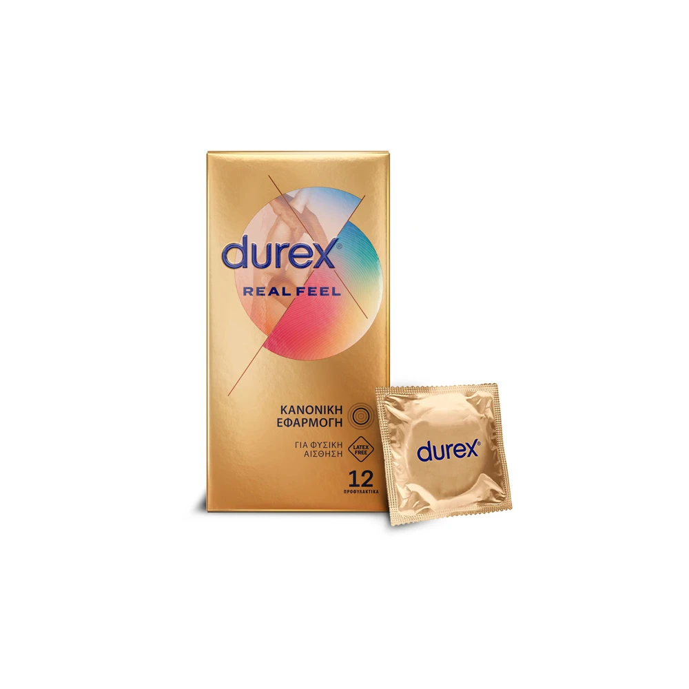 Durex Condoms Real Feel 12 pieces