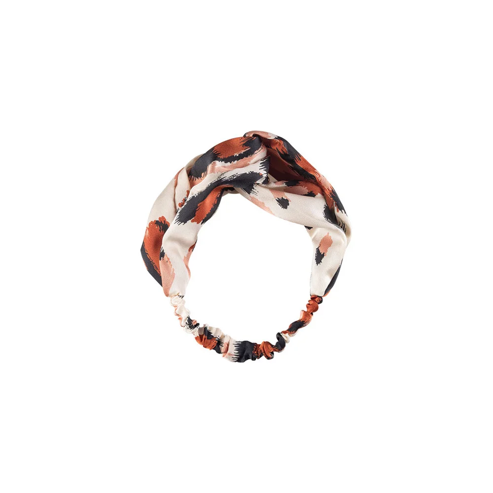Medisei Pink Leopard Hair Ribbon 1 piece 