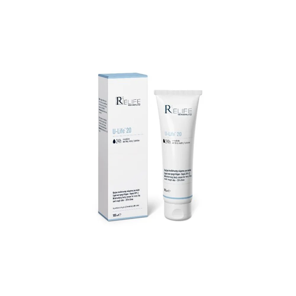 Menarini Relife U-Life 20 Ενυδατική Κρέμα Σώματος 100ml