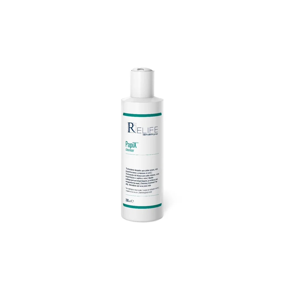 Menarini Relife PapiX Cleanser Kαθημερινό Καθαριστικό Για Το Λιπαρό Και Με Τάση Για Ακμή Δέρμα 200ml