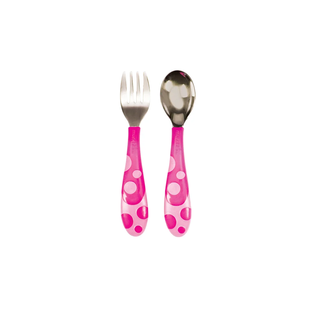 Munchkin Toddler Fork & Spoon Set 1 piece
