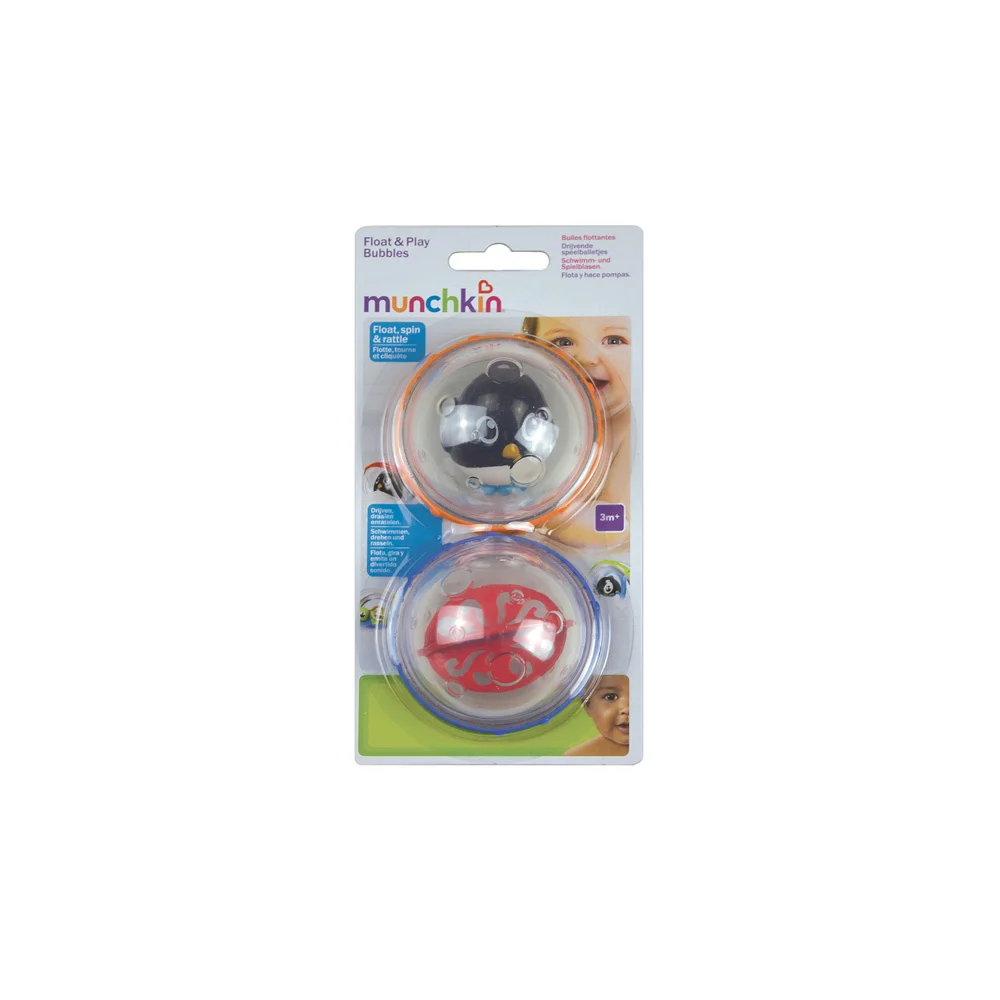 Munchkin Float & Play Bubbles Set Of 2