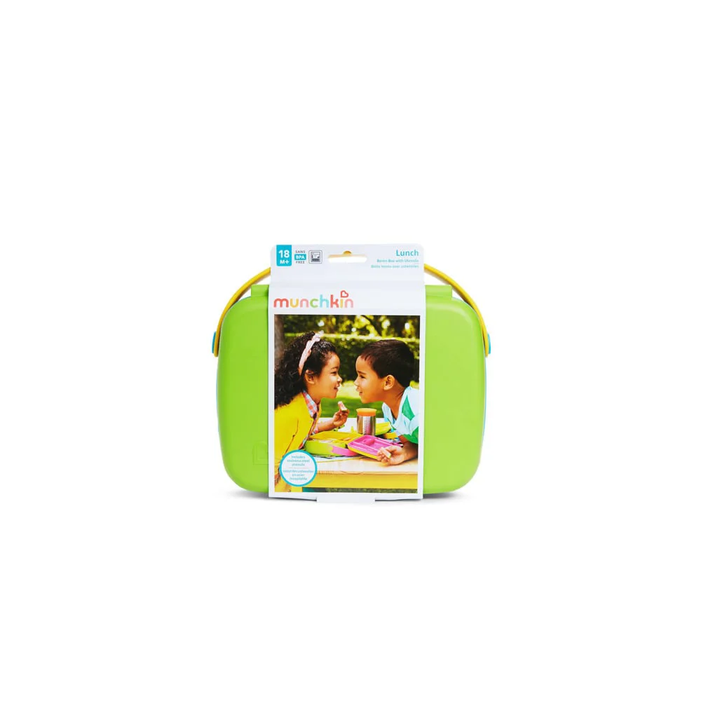 Munchkin Bento Box Green/Blue 1 piece