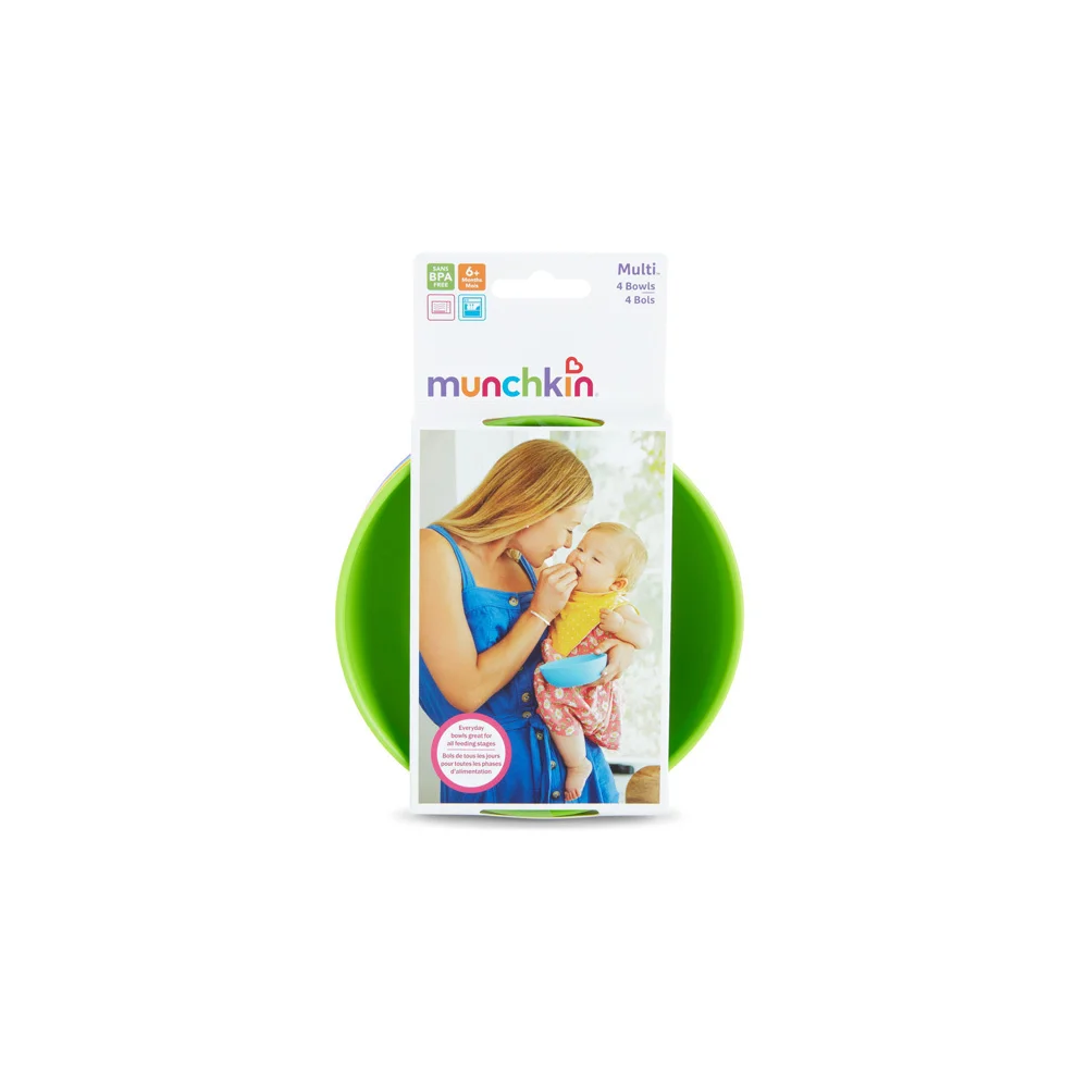Munchkin Modern Multi Bowls Set Of 4