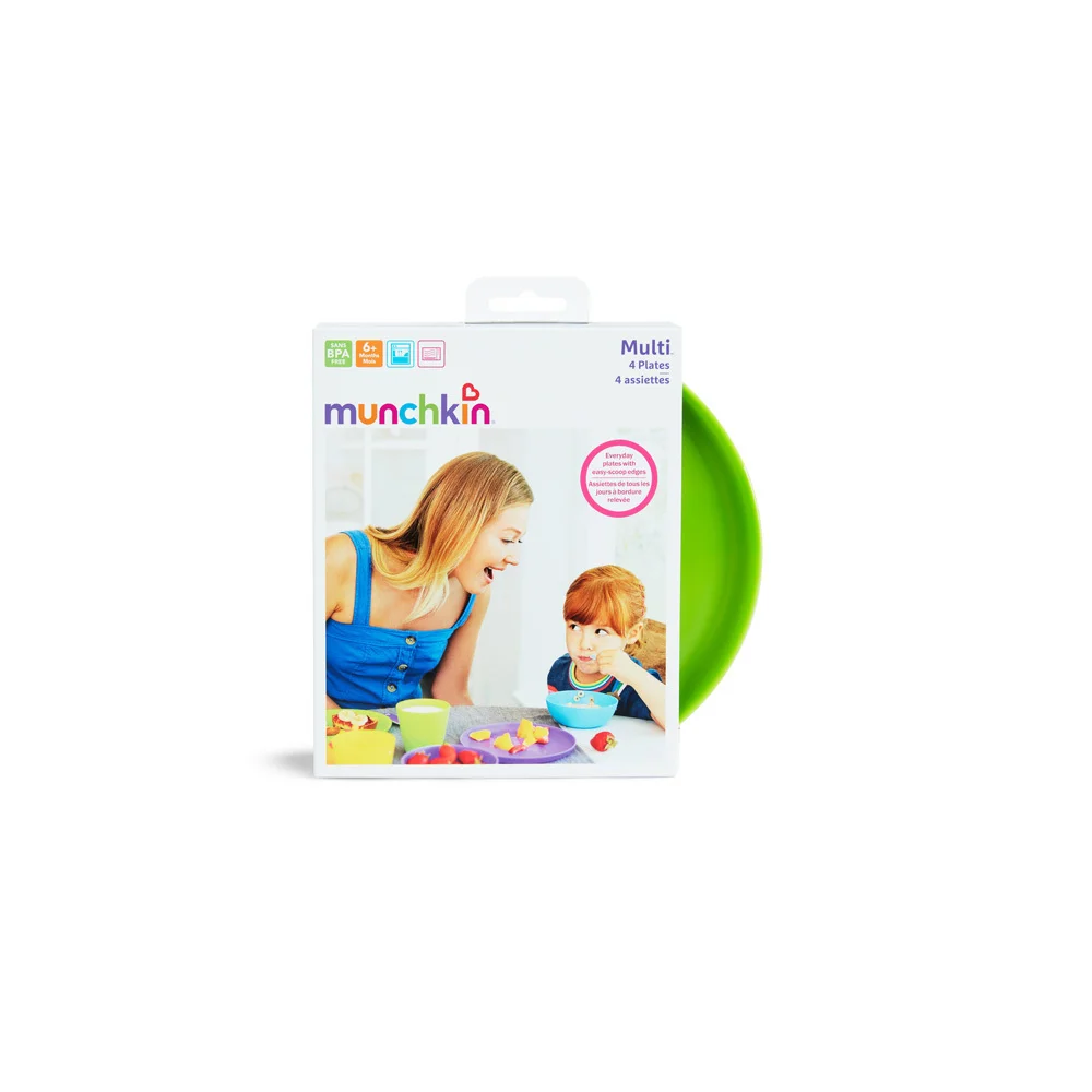 Munchkin Modern Multi Plates Set Of 4