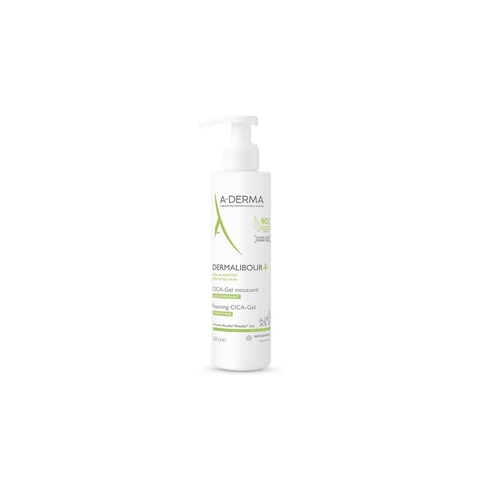 A-Derma Dermalibour+ Purifying Foaming Cica-Gel 200ml