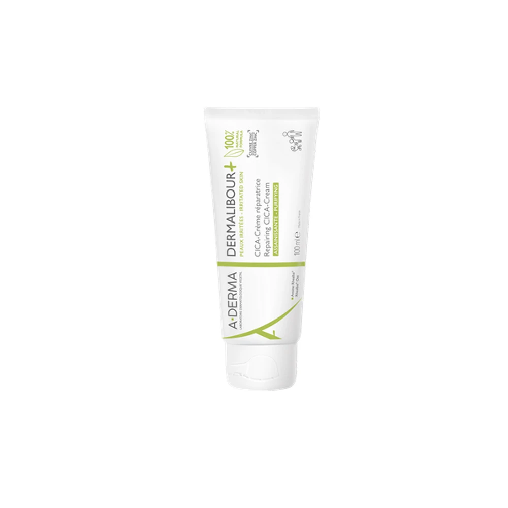 A-Derma Dermalibour Restorative CICA Anti-Irritation Cream For Irritated Skin Face, Body & Externally Sensitive Areas 100ml