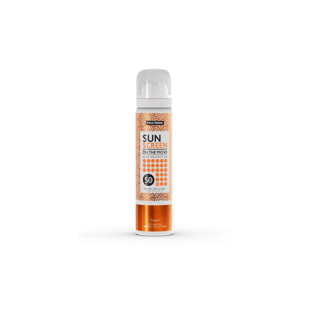 Frezyderm Sun Screen On The Move Face Spray SPF50 75ml