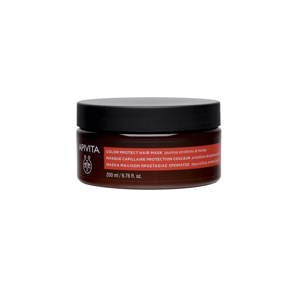 Apivita Color Seal Color Protect Hair Mask With Quinoa Proteins & Honey 200ml