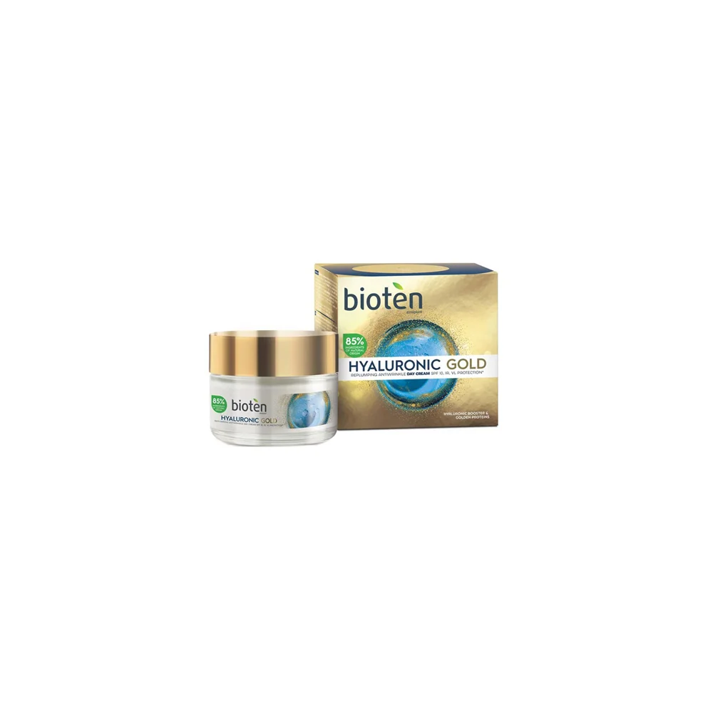 Bioten Day Cream Hyaluronic Gold Κρέμα Ημέρας 50ml