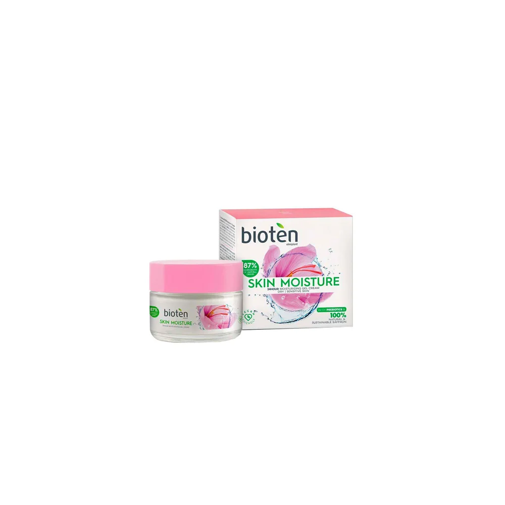 Bioten Skin Moisture 24Ωρη Eνυδατική Κρέμα Προσώπου Για Ξηρή Και Ευαίσθητη Επιδερμίδα 50ml