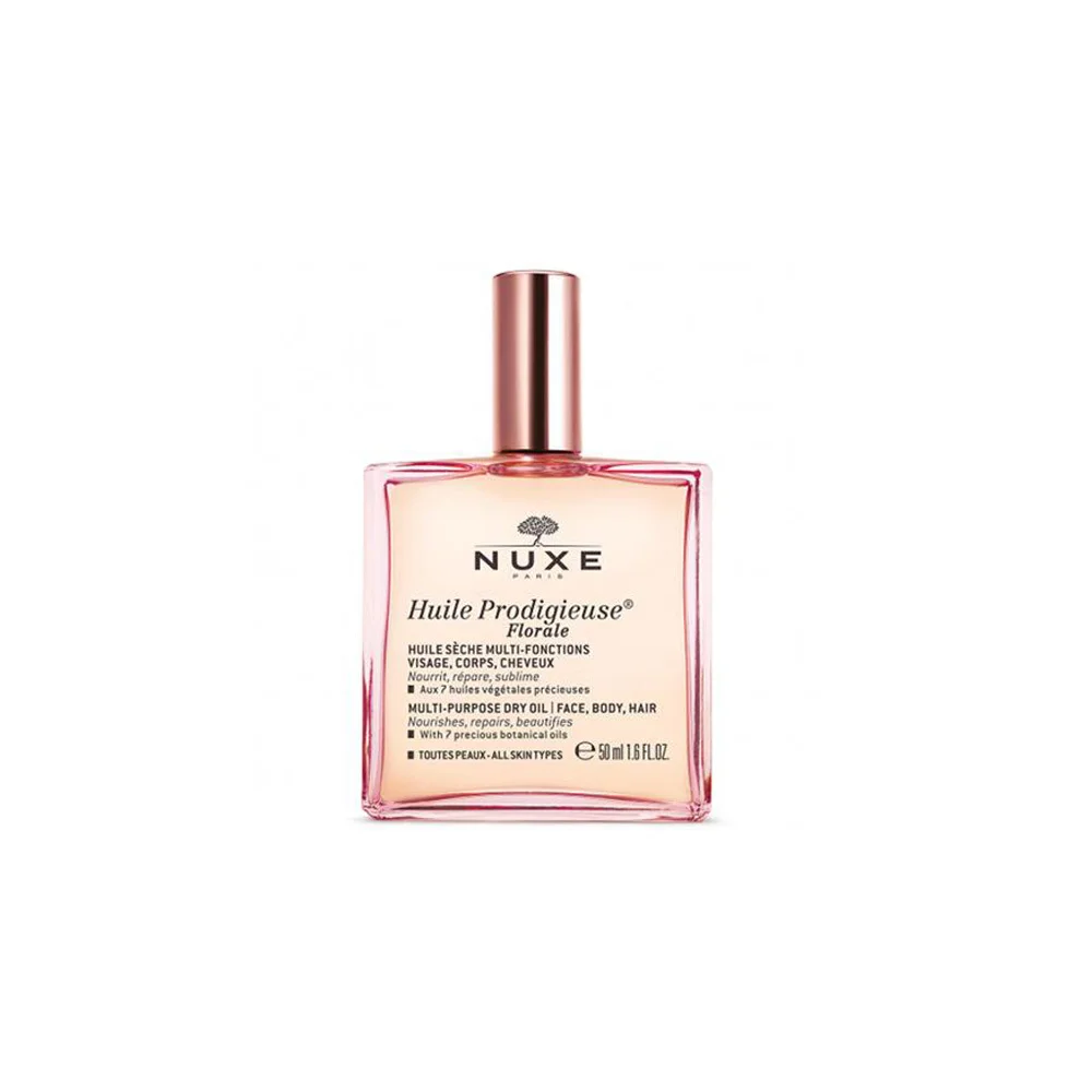 Nuxe Huile Prodigieuse Florale Multi Purpose Dry Oil For Face Body & Hair 50ml