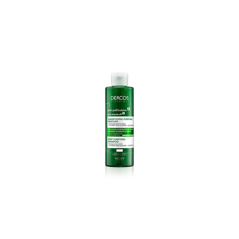 Vichy Dercos Anti Dandruff Κ Αντιπυτιριδικό Σαμπουάν Για Ευαίσθητο Τριχωτό 250ml