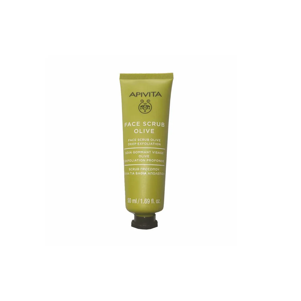 Apivita Face Scrub Βαθιάς Απολέπισης Mε Ελιά 50ml