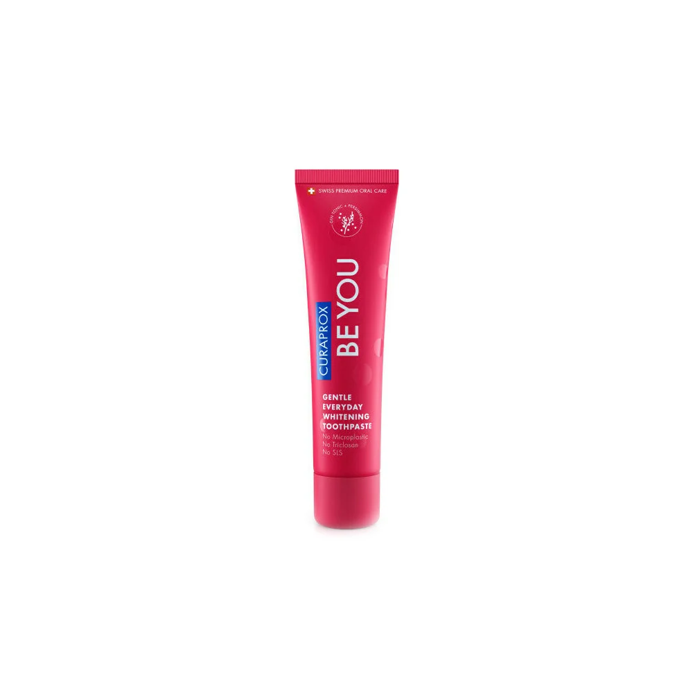 Curaprox Be You Gentle Everyday Whitening Toothpaste Gin Tonic & Persimmon Λευκαντική Οδοντόκρεμα Για Καθημερινή Χρήση Με Γεύση Τζιν Τόνικ Και Λωτού 60ml