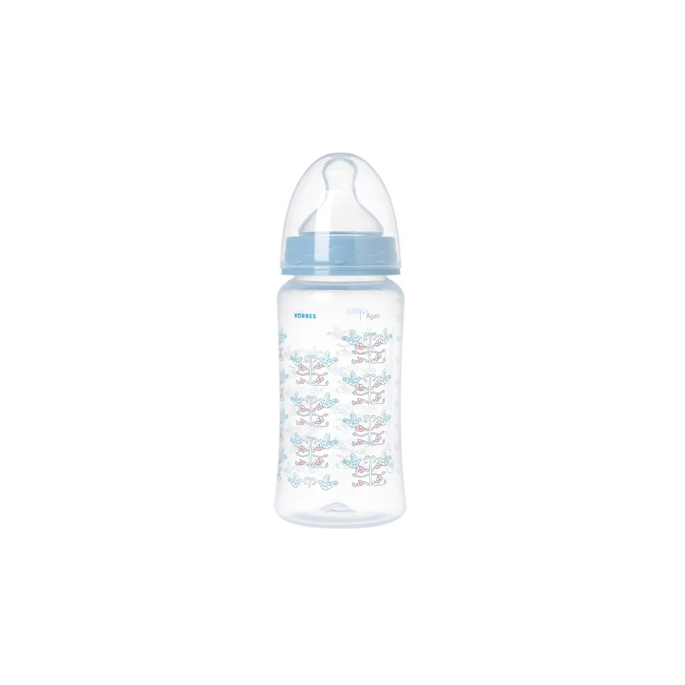 Korres Feeding Bottle With Medium Flow Silicone Teat 300ml