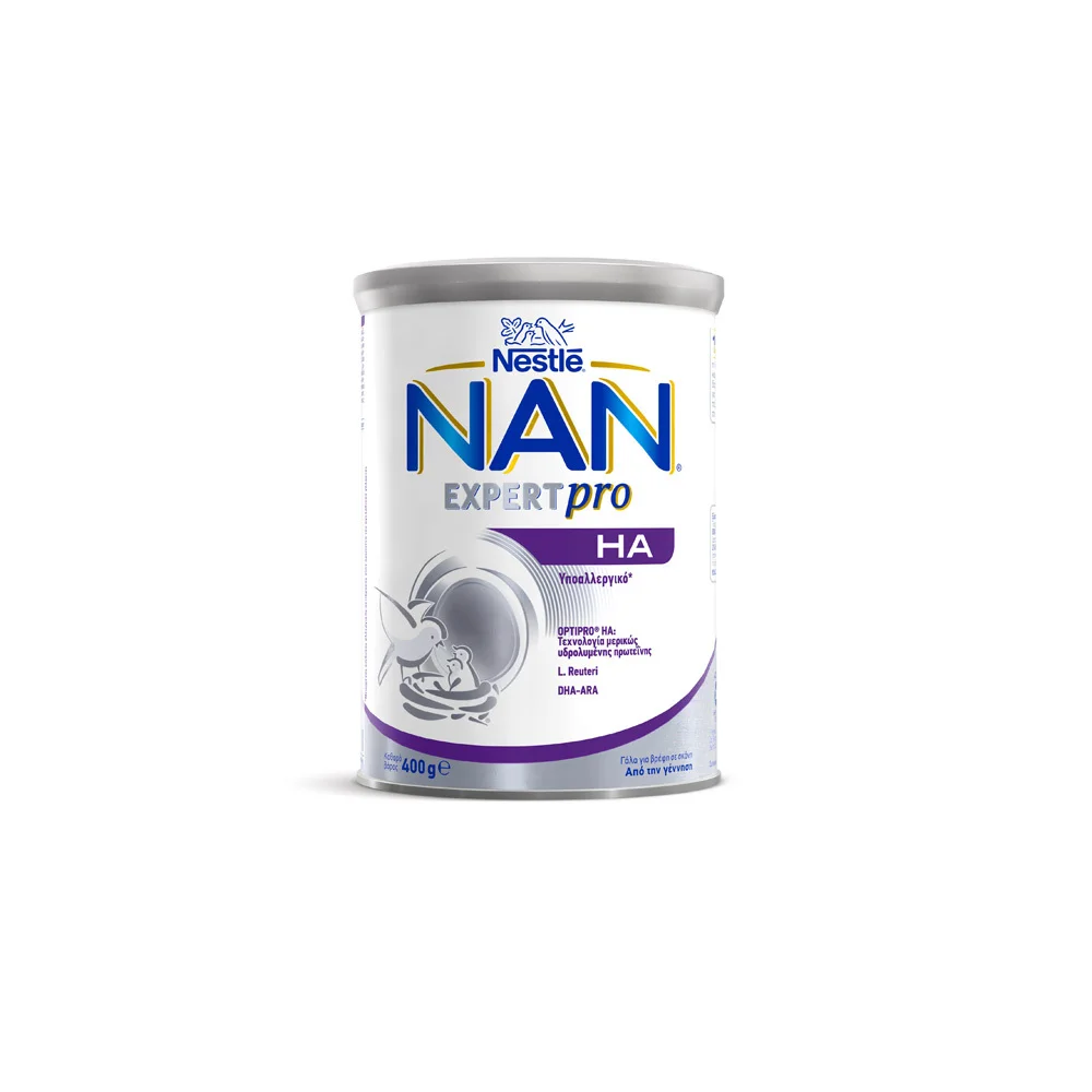 Nestle Nan Expert Pro HA Hypoallergenic Baby Milk From Birth 0m+ 400gr