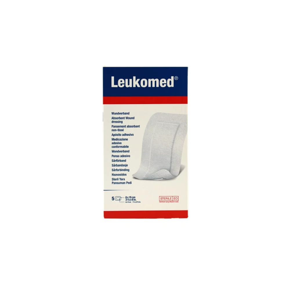 Leukoplast Leukomed Wound Dressing 8x15cm 5 pieces
