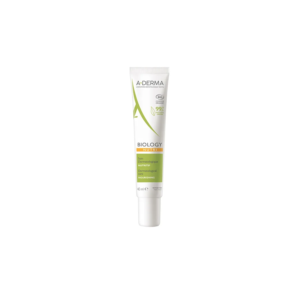 A-Derma Biology Nutri Intensive Nutrition Dermatological Care For Dry Skin 40ml