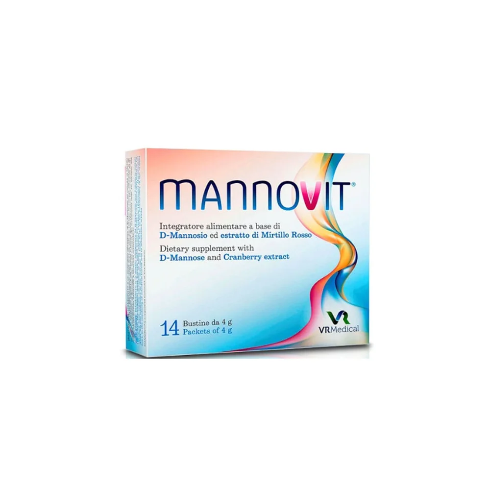 VR Medical MannoVit Για Την Αντιμετώπιση Της Ουρολοίμωξης 14x4gr