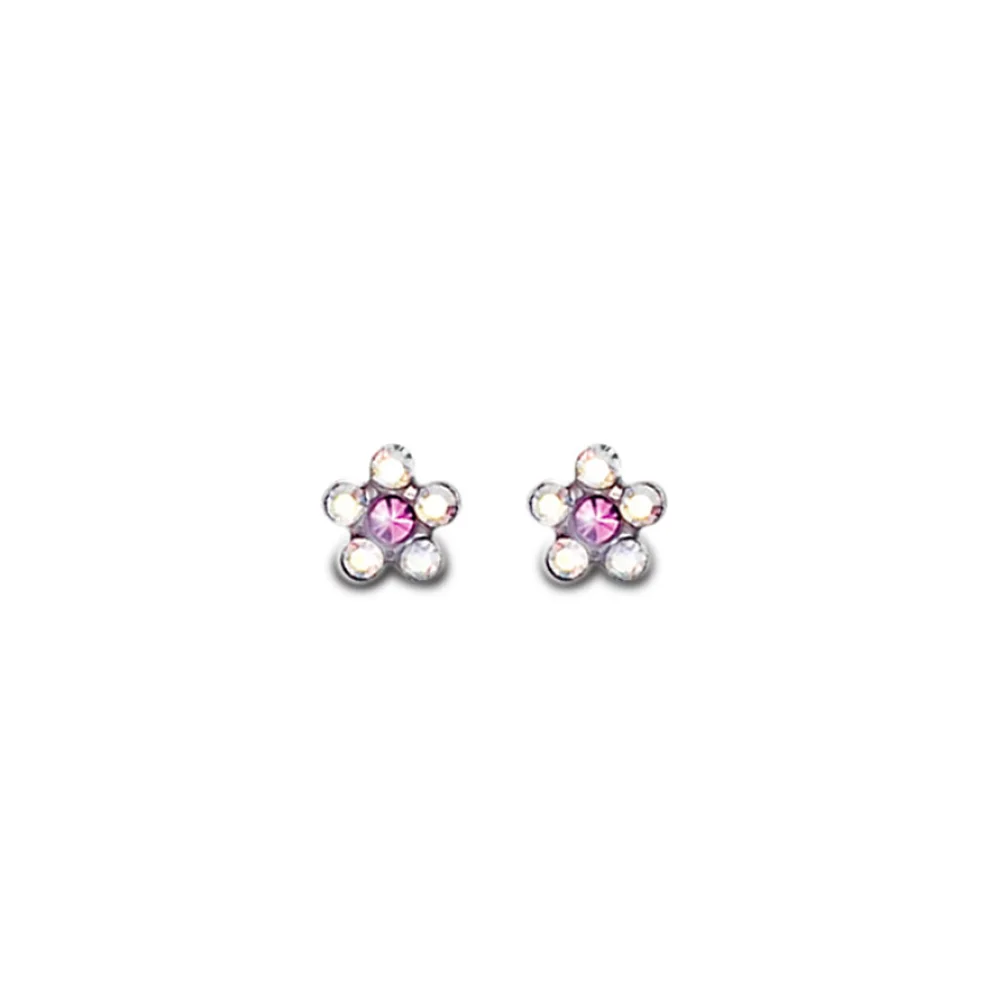 Inverness Butterfly Earrings Pink 5mm 1 pair