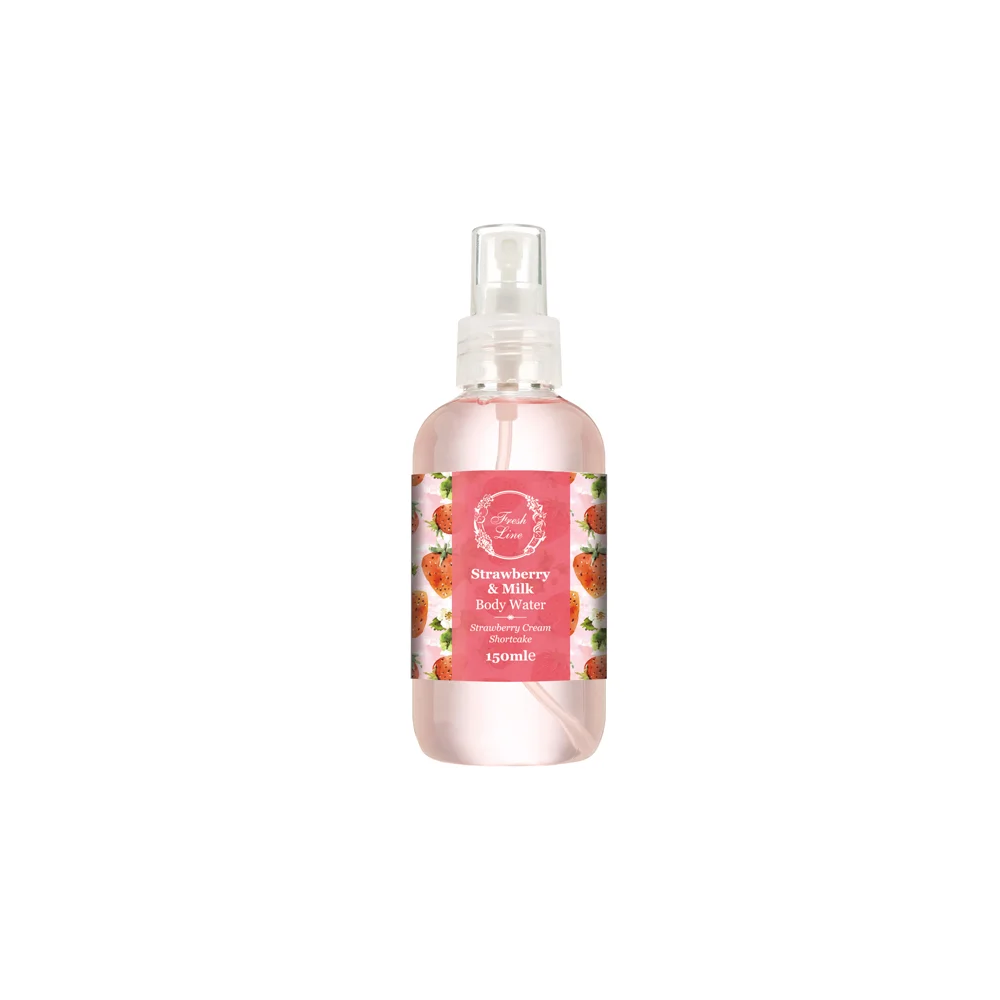 Fresh Line Strawberry & Milk Body Water 150ml