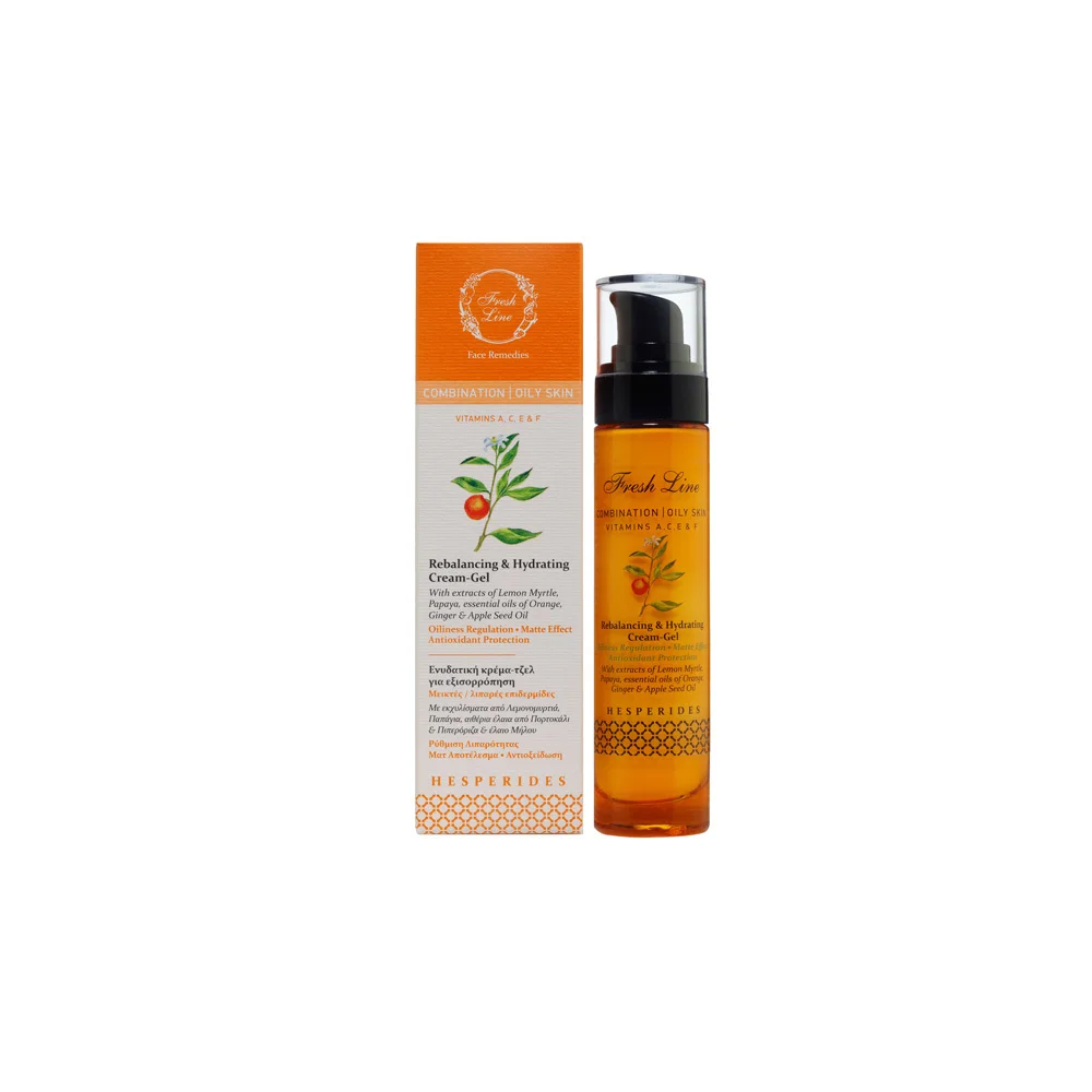 Fresh Line Εσπερίδες Ενυδατική Κρέμα Τζέλ 50ml