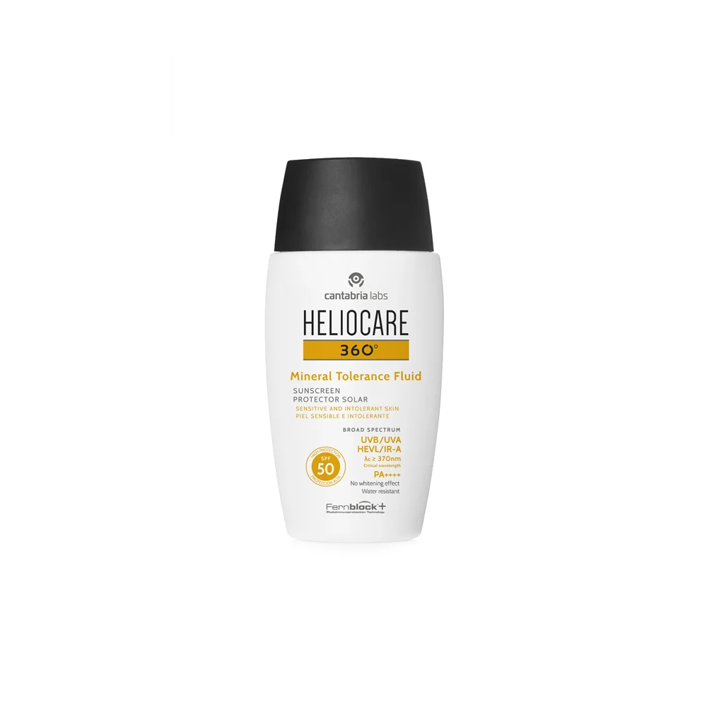 Heliocare 360 Mineral Tolerance Fluid SPF50 + Facial Sunscreen 50ml