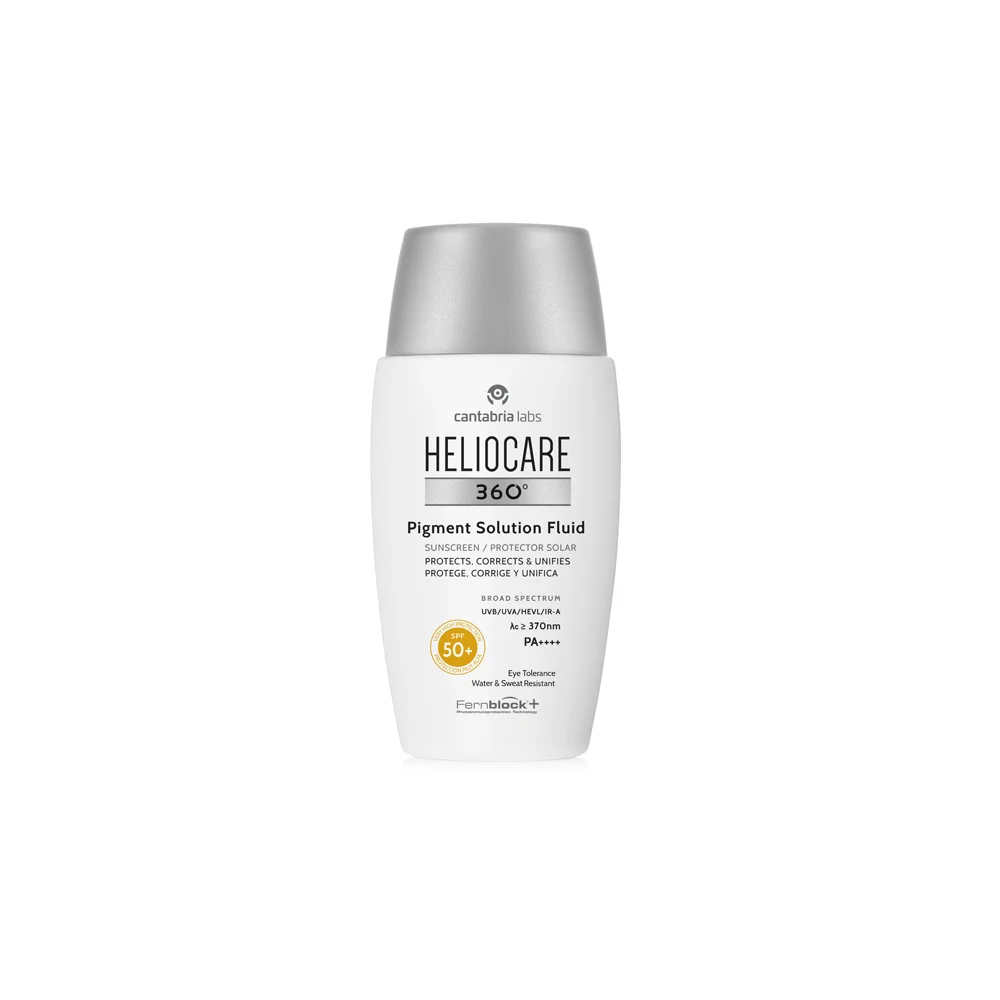 Heliocare 360 Pigment Solution Fluid SPF50 + Sunscreen That Improves Discoloration 50ml