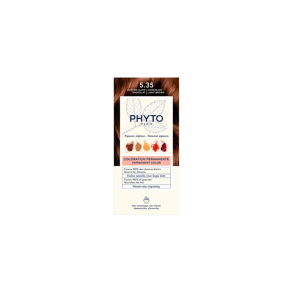 Phyto Color 5.35 Chocolate Light Brown 1 piece