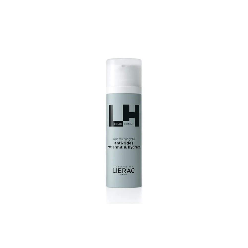Lierac Homme Anti Rides Raffermit & Hydrate Global Ανδρική Λεπτόρρευστη Κρέμα Με Ολοκληρωμένη Αντιγηραντική Δράση 50ml