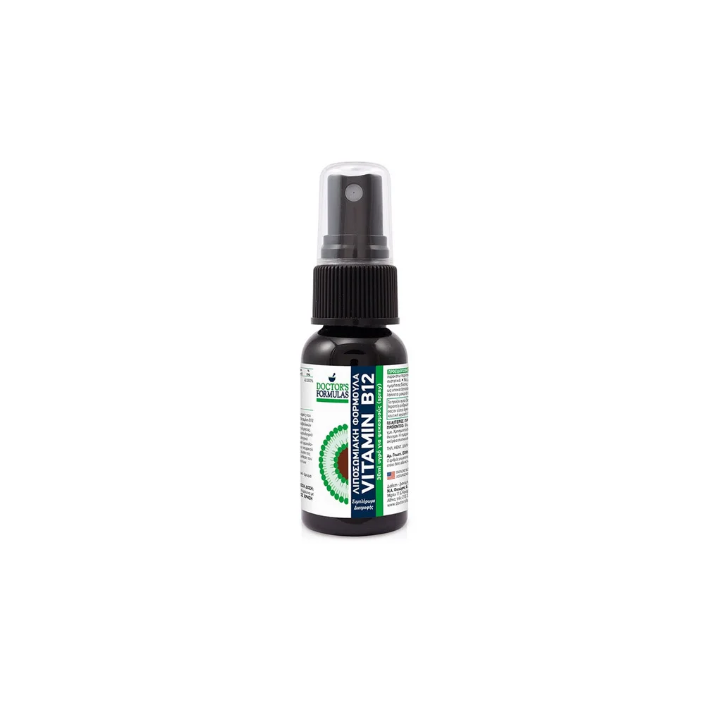 Doctor's Formulas Λιποσωμιακή Φόρμουλα Με Βιταμίνη Β12 Σε Spray 30ml