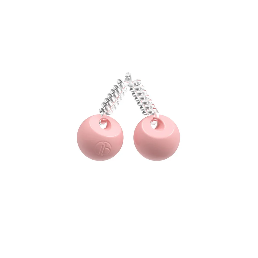 Invisibobble Original Twins Prima Ballerina Λαστιχάκι Μαλλιών Με Ροζ Τύλιγμα & Στροφή 1 τεμάχιο