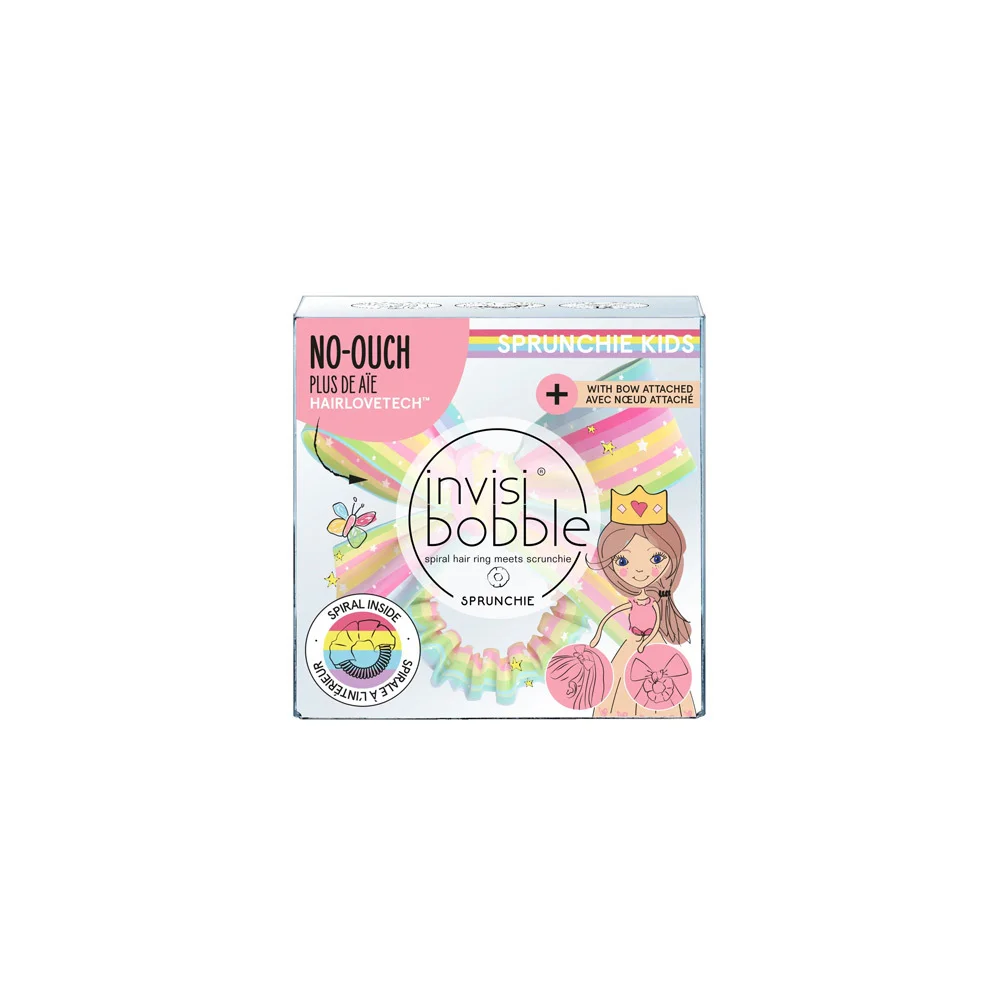 Invisibobble Kids Slim Sprunchie Children's Rubber With Bow 1 piece