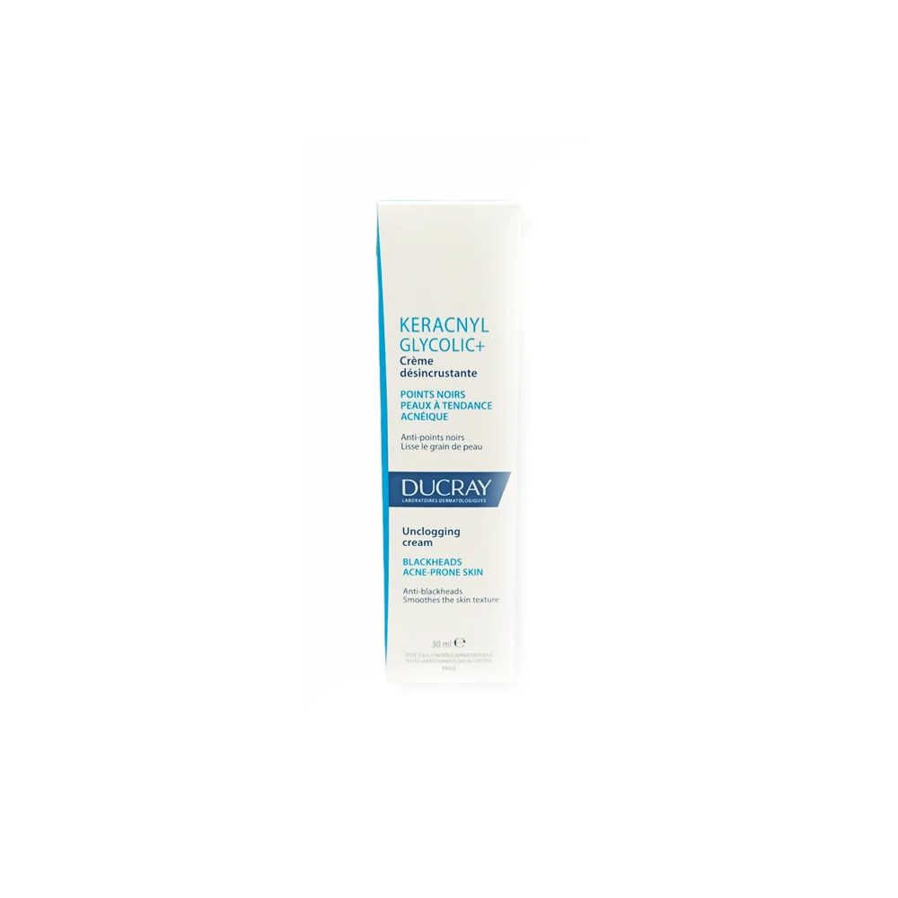 Ducray Keracnyl Glycolic+ Creme Κρέμα Εξάλειψης Των Μαύρων Στιγμάτων 30ml