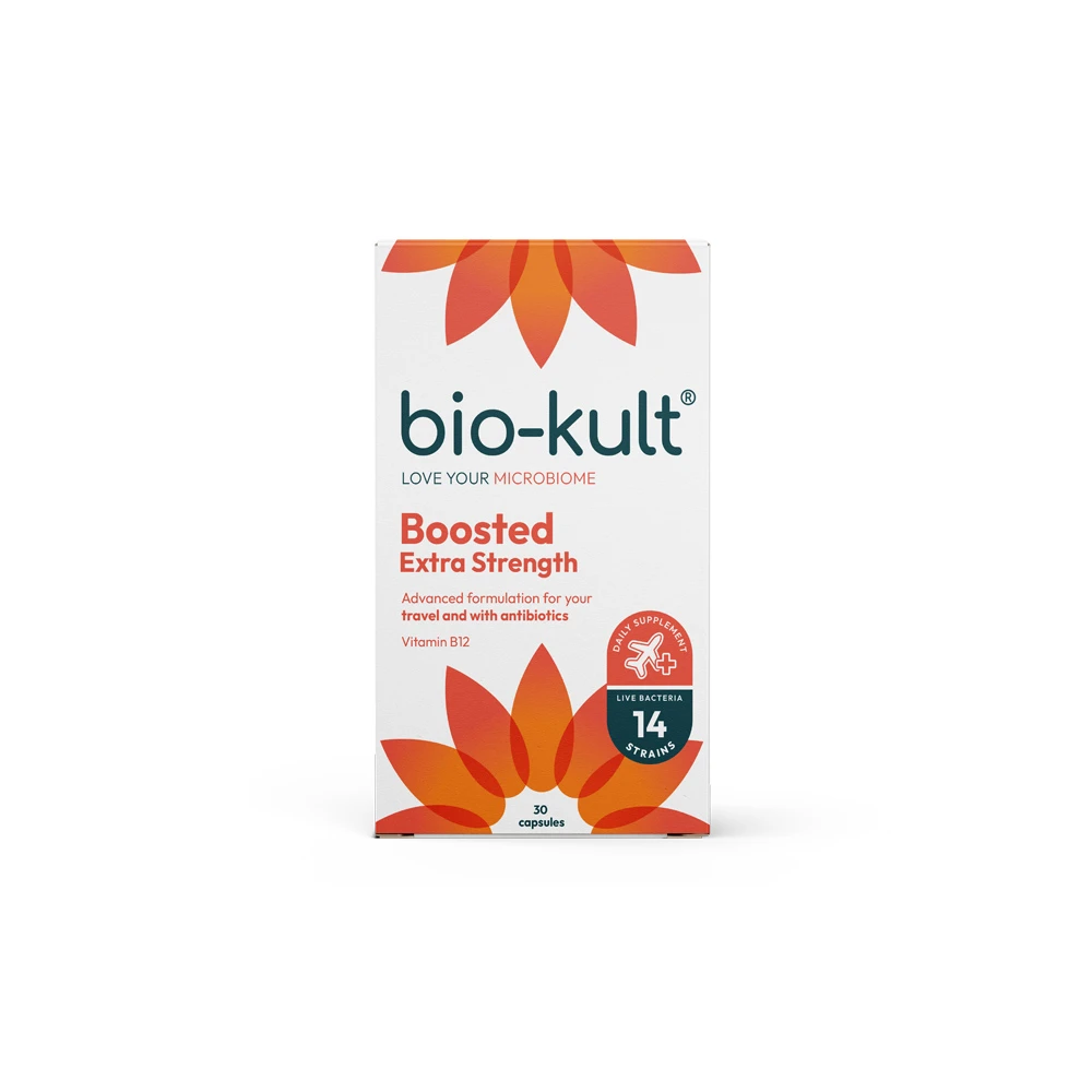 Bio-Kult Boosted Extra Strength Mult Action Ενισχυμένη Προβιοτική Φόρμουλα Με Προσθήκη Βιταμίνης B12 30 κάψουλες