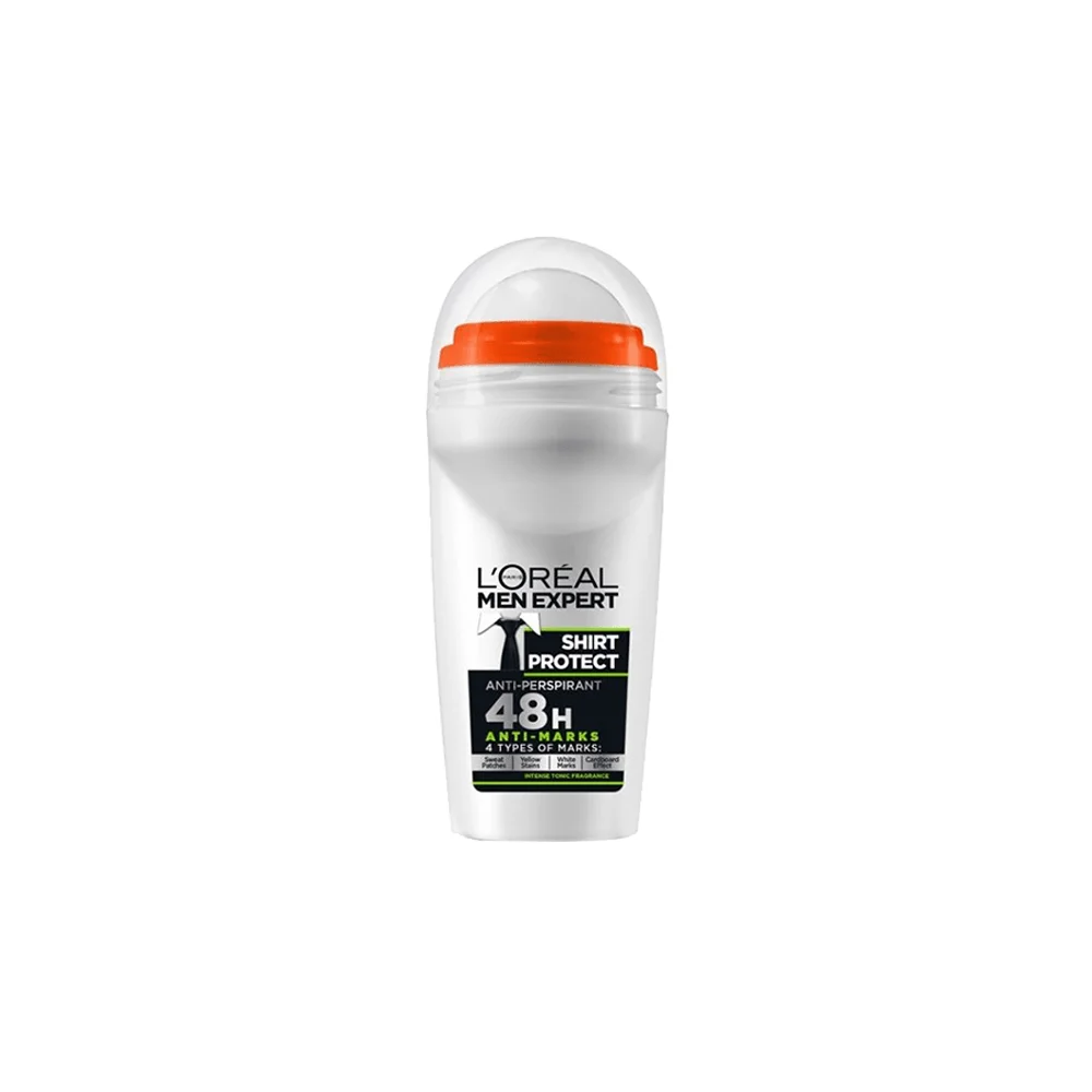L'Oreal Paris Men Expert Shirt Protect Roll On 48h Deodorant Against Stains 50ml