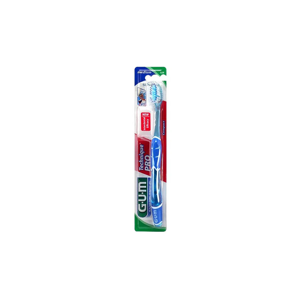 Gum Technique Pro Compact Medium 528 Οδοντόβουρτσα Μεσαία 1 τεμάχιο
