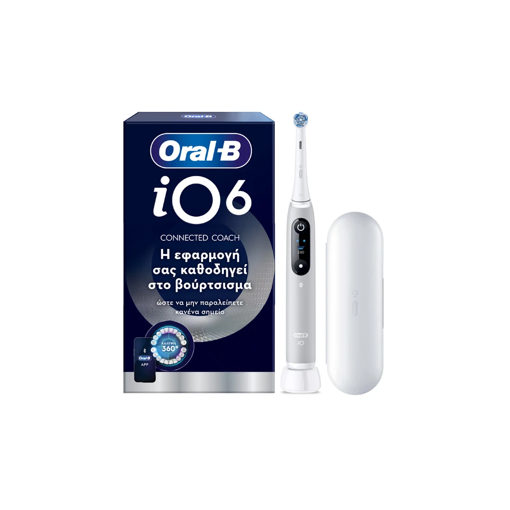Oral-B iO Series 6 Electric Toothbrush Grey Opal 1 piece