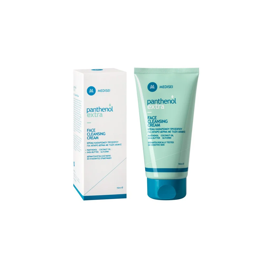 Panthenol Extra Face Cleansing Cream Κρέμα Καθαρισμού Για Λιπαρό & Με Τάση Ακμής Δέρμα 150ml