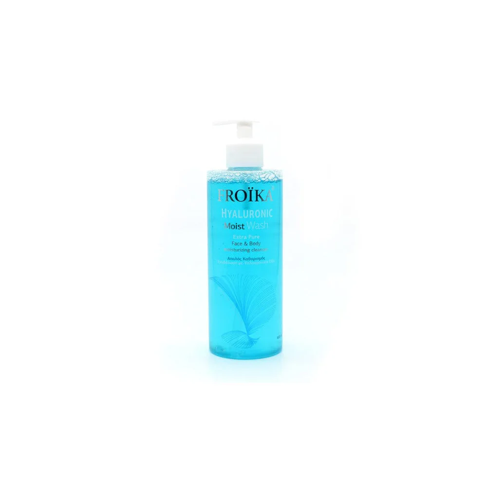 Froika Hyaluronic Moist Wash Face & Body Moisturizing Cleanser Ενυδατικό Υγρό Καθαρισμού Για Πρόσωπο & Σώμα 400ml