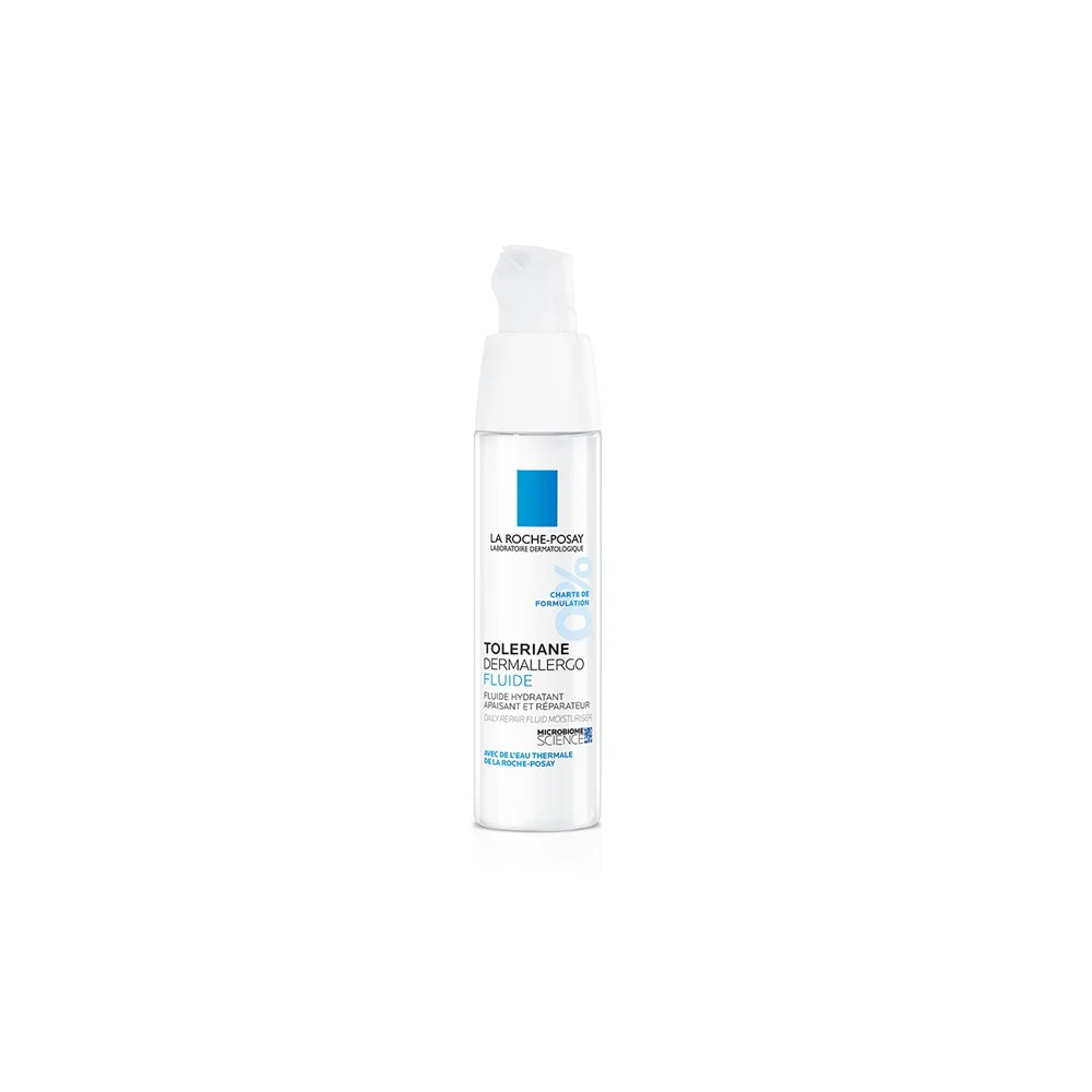 La Roche Posay Toleriane Dermallergo Fluid Cream Καθημερινή Φροντίδα Ενυδάτωσης Προσώπου & Λαιμού Για Πολύ Ευαίσθητα Δέρματα 40ml