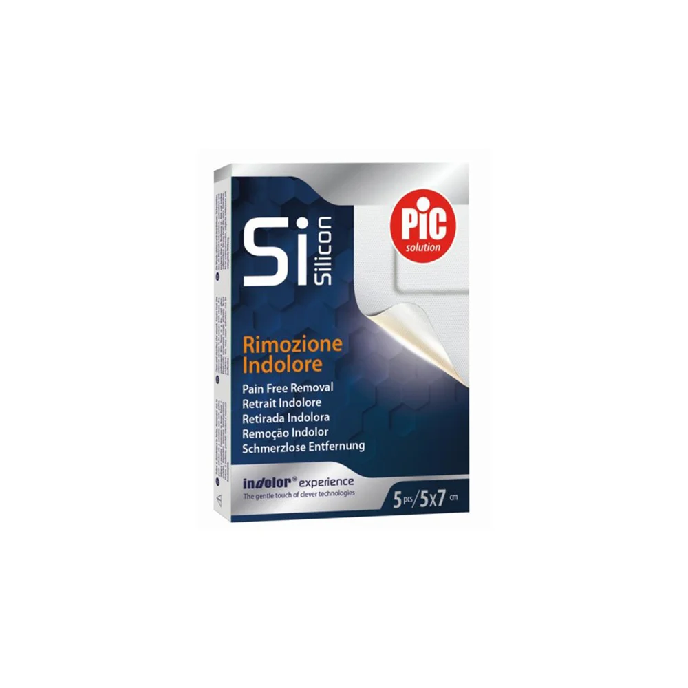 Pic Solution Si Silicon 5x7cm Αυτοκόλλητα Επιθέματα Τεχνολογίας Σιλικόνης 5 τεμάχια