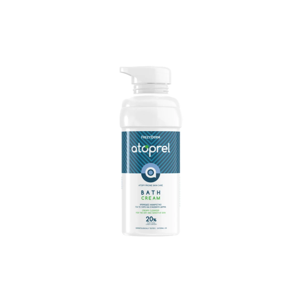 Frezyderm Atoprel Bath Cream Κρεμώδες Καθαριστικό Προσώπου & Σώματος Για Το Ξηρό & Ευαίσθητο Δέρμα 300ml