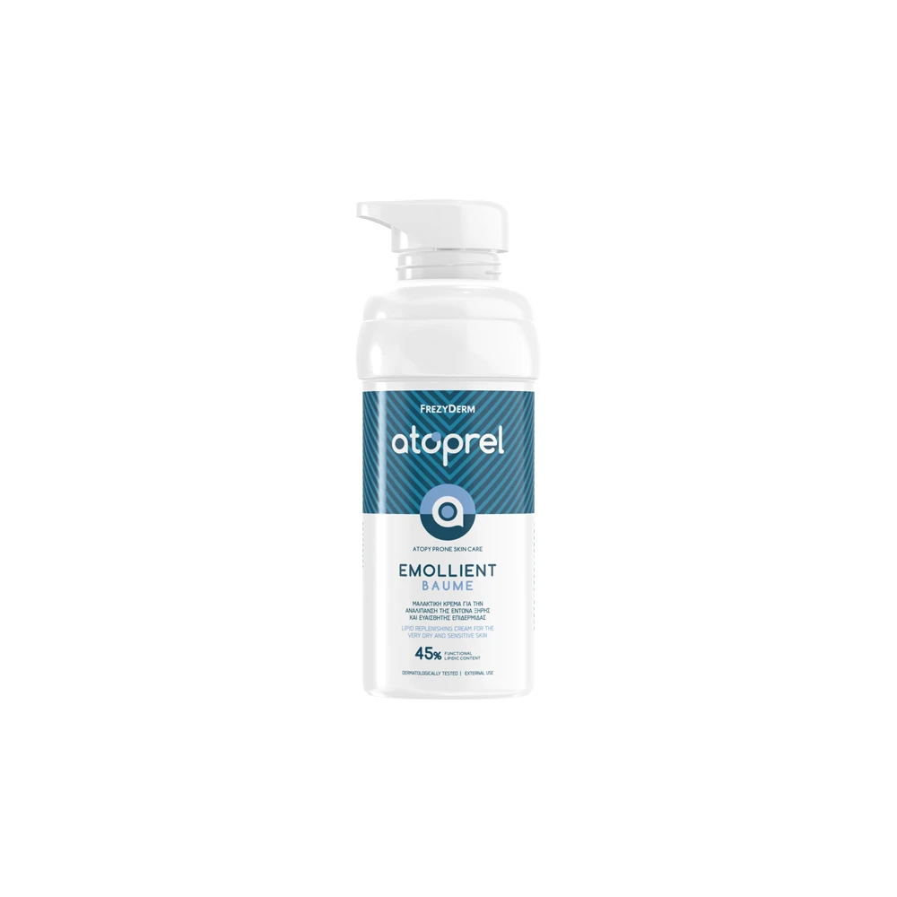 Frezyderm Atoprel Emollient Baume Μαλακτική Κρέμα Προσώπου & Σώματος Για Έντονα Ξηρή & Ευαίσθητη Επιδερμίδα 300ml