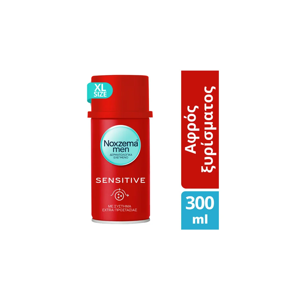 Noxzema Protective Shave Sensitive Skin Shaving Foam For Sensitive Skin 300ml
