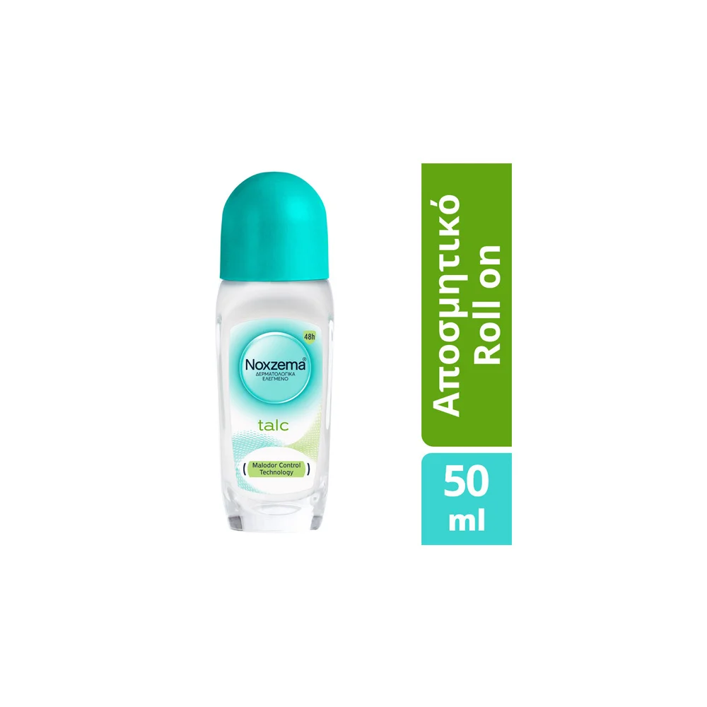 Noxzema Roll On Deodorant Talc Deodorant Friendly With The Skin 50ml