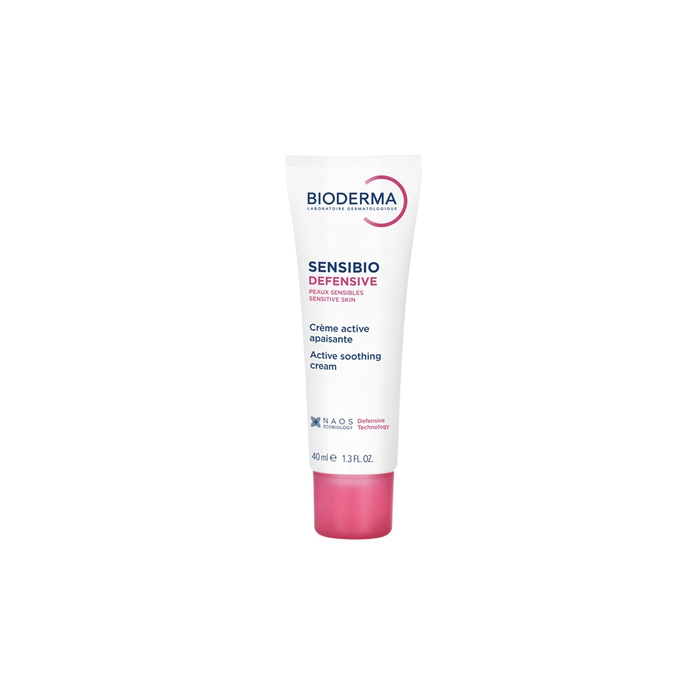 Bioderma Sensibio Defensive Καταπραϋντική & Ενυδατική Κρέμα Προσώπου Για Ευαίσθητο Δέρμα 40ml